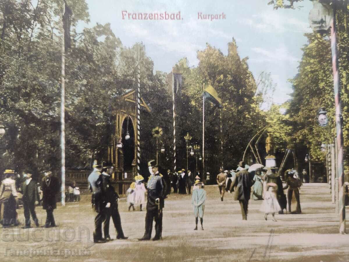 Old photo postcard traveled with price 4.90 BGN | € 2.51