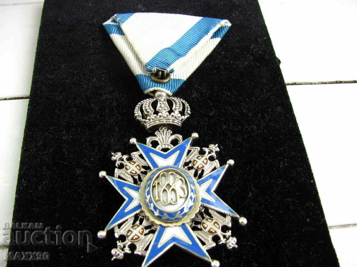 Delivery of Order of "Saint Sava" V degree, fifth issue Delivery of Order of "Saint Sava" V degree, fifth issue