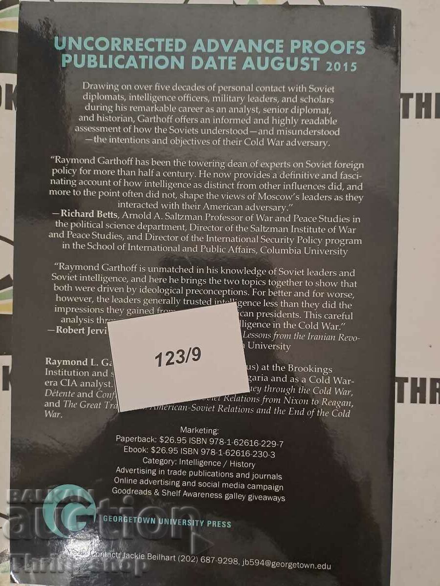 Delivery of Soviet Leaders and Intelligence: Assessing the American Adv Delivery of Soviet Leaders and Intelligence: Assessing the American Adv