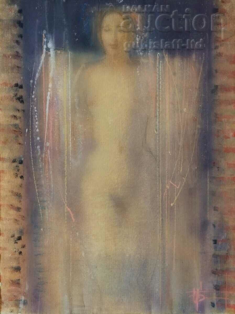 Картина, "Танцьорка", 1997 г., худ. проф. Светозар Бенчев