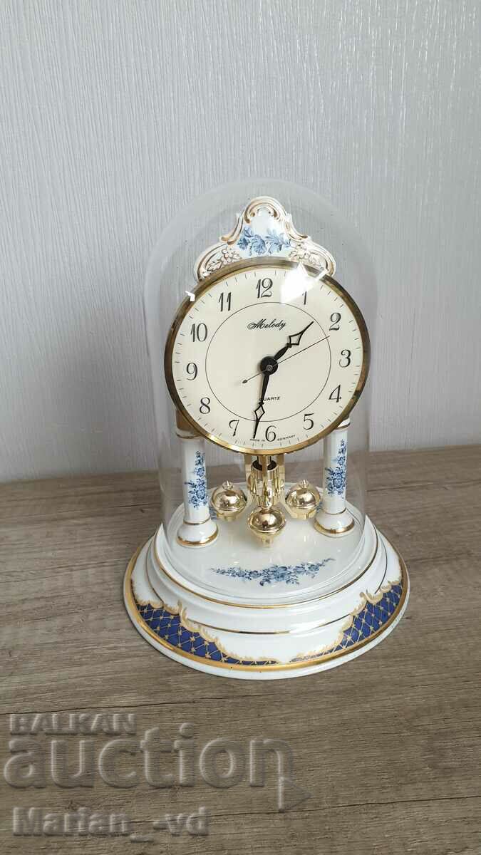 Παλιά φιάλη ρολόι από πορσελάνη χαλαζία Ιωβηλαίου