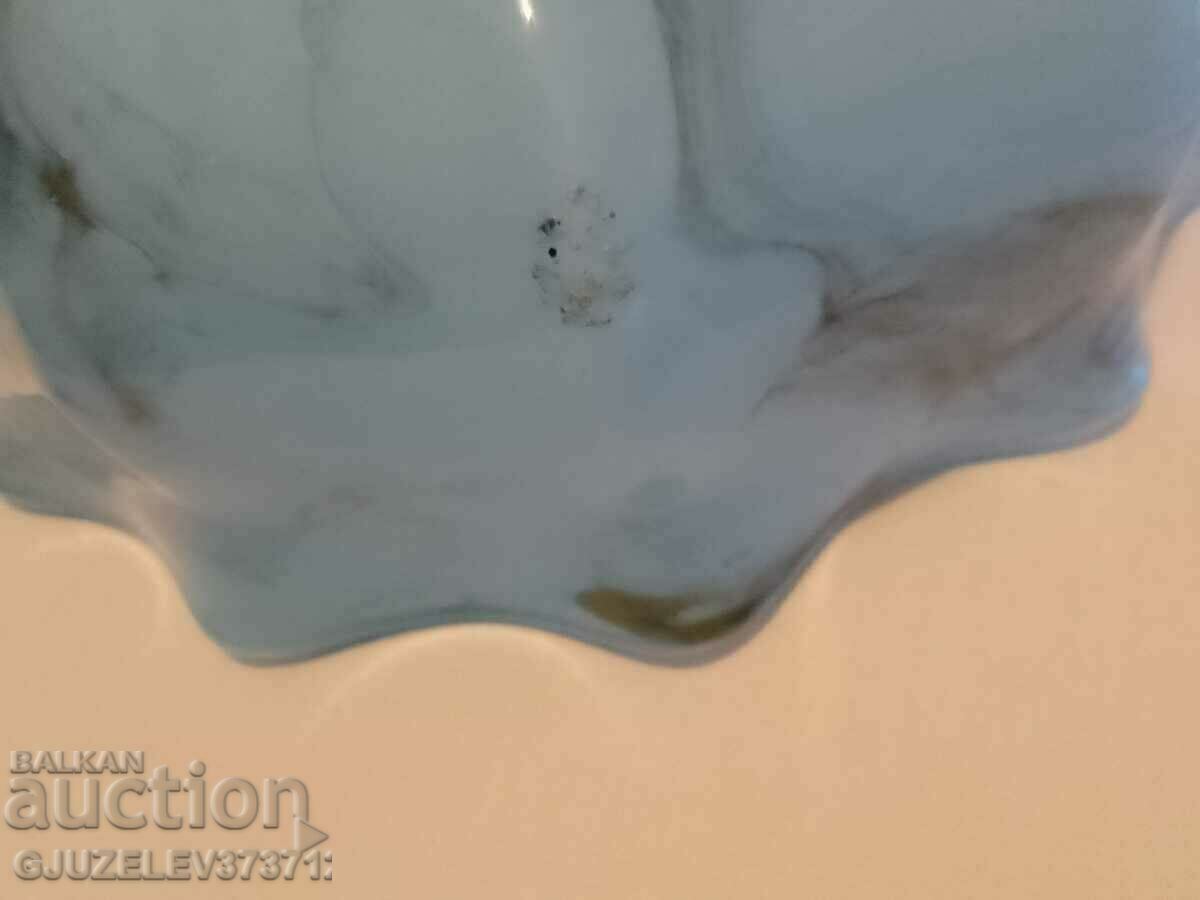 Art Deco lamp shade chandelier double layer glass - 5 Art Deco lamp shade chandelier double layer glass - 5