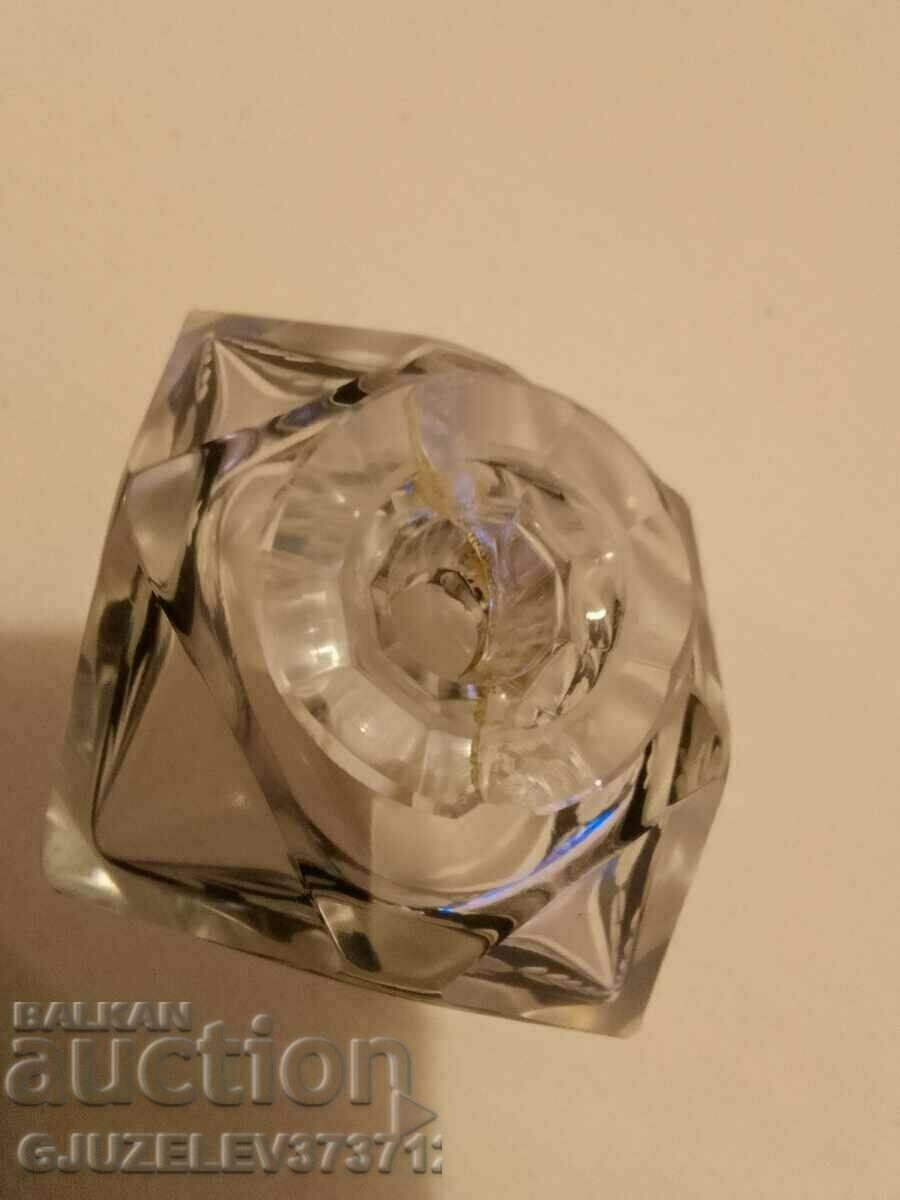 Art Deco - 1920"Crystal bottles for perfumes with color decoration - 6 Art Deco - 1920"Crystal bottles for perfumes with color decoration - 6