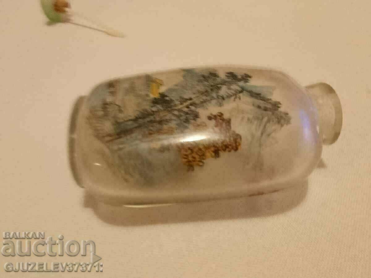 Chinese snuff bottle is made of glass, the inner one - 5 Chinese snuff bottle is made of glass, the inner one - 5