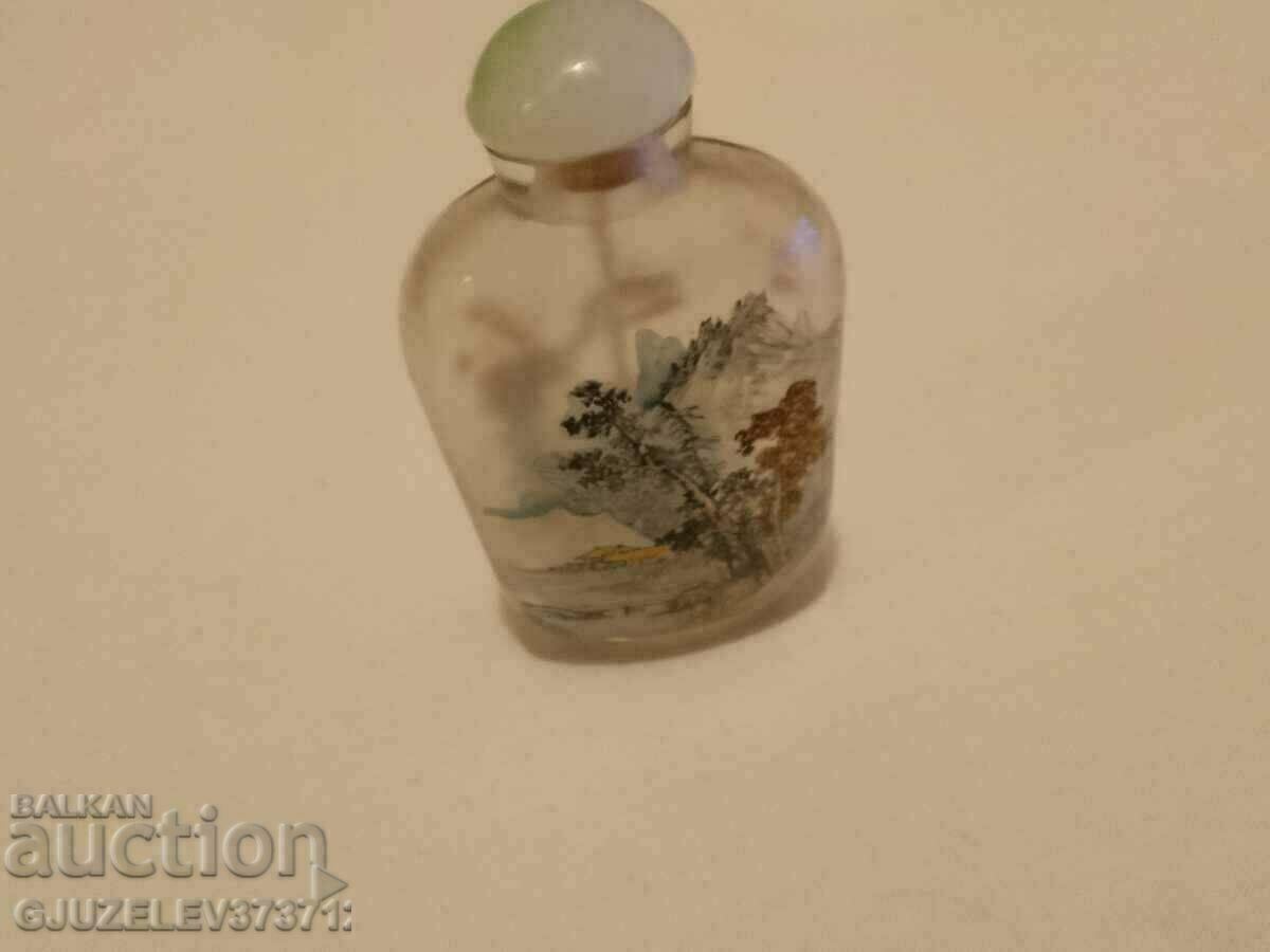 Chinese snuff bottle is made of glass, the inner one - 6 Chinese snuff bottle is made of glass, the inner one - 6
