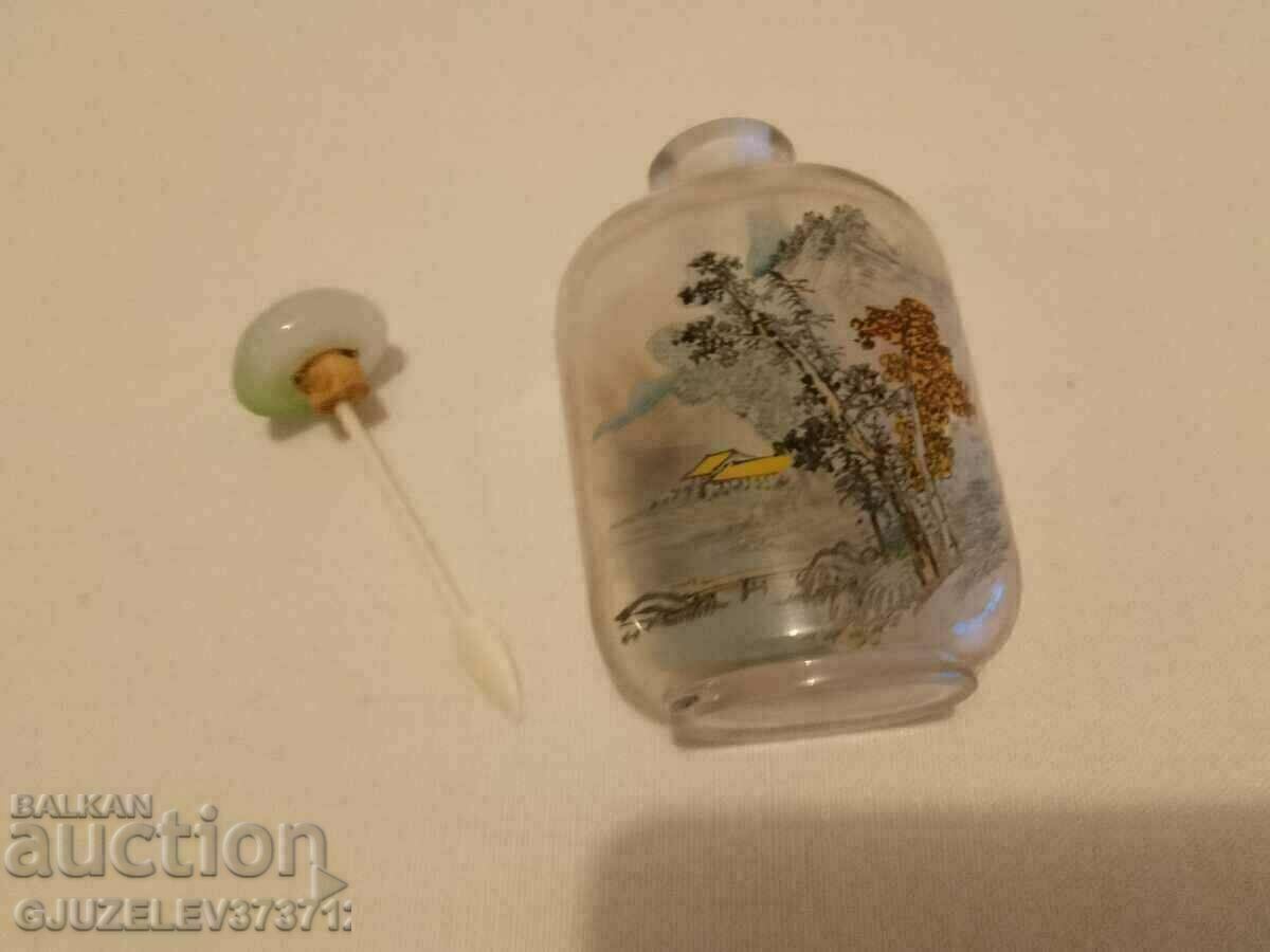 Chinese snuff bottle is made of glass, the inner one - 7 Chinese snuff bottle is made of glass, the inner one - 7