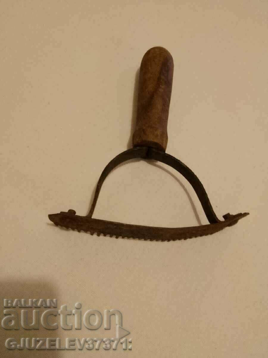 Стар гребен за животни дърво и ковано желязо - 7 Стар гребен за животни дърво и ковано желязо - 7