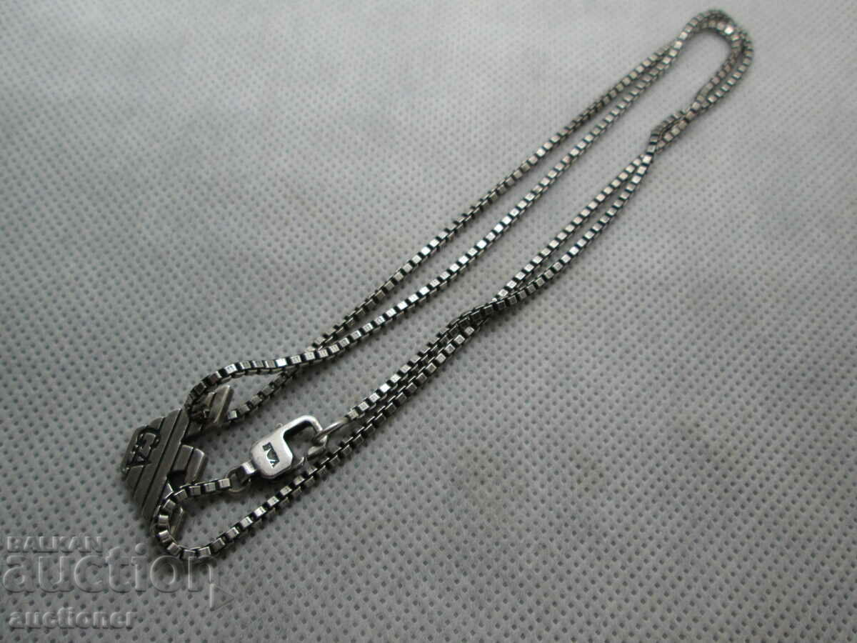 ORIGINAL SILVER CHAIN WITH PENDANT-EMPORIO ARMANI with price 150.00 BGN | € 76.69 ORIGINAL SILVER CHAIN WITH PENDANT-EMPORIO ARMANI with price 150.00 BGN | € 76.69