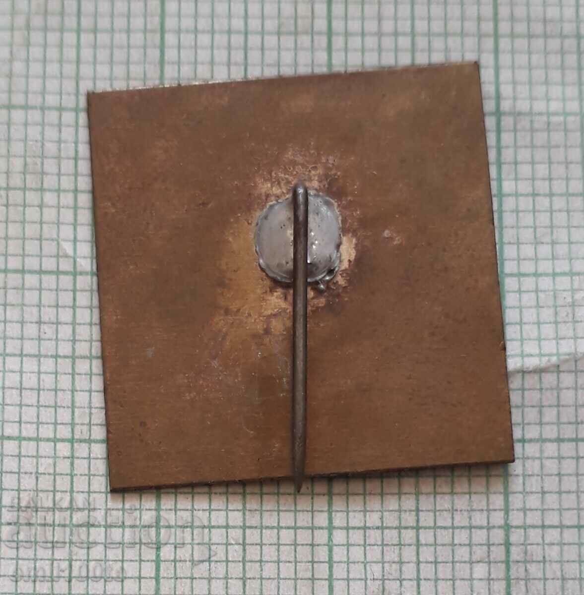 Auction Badge - Karlovo National Rose Day 1975 Auction Badge - Karlovo National Rose Day 1975