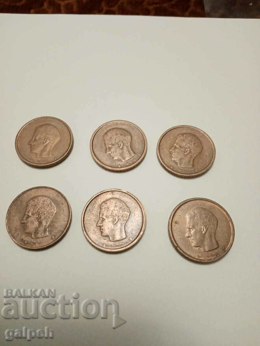 Доставка на БЕЛГИЯ - МОНЕТИ - 20 ФРАНКА - 6 бр. Доставка на БЕЛГИЯ - МОНЕТИ - 20 ФРАНКА - 6 бр.