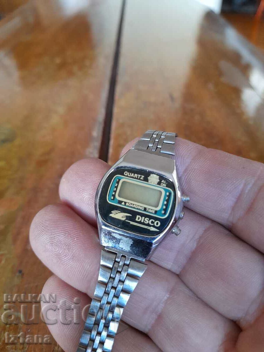 Old Disco Electronic Clock with price 15.00 BGN | € 7.67 Old Disco Electronic Clock with price 15.00 BGN | € 7.67