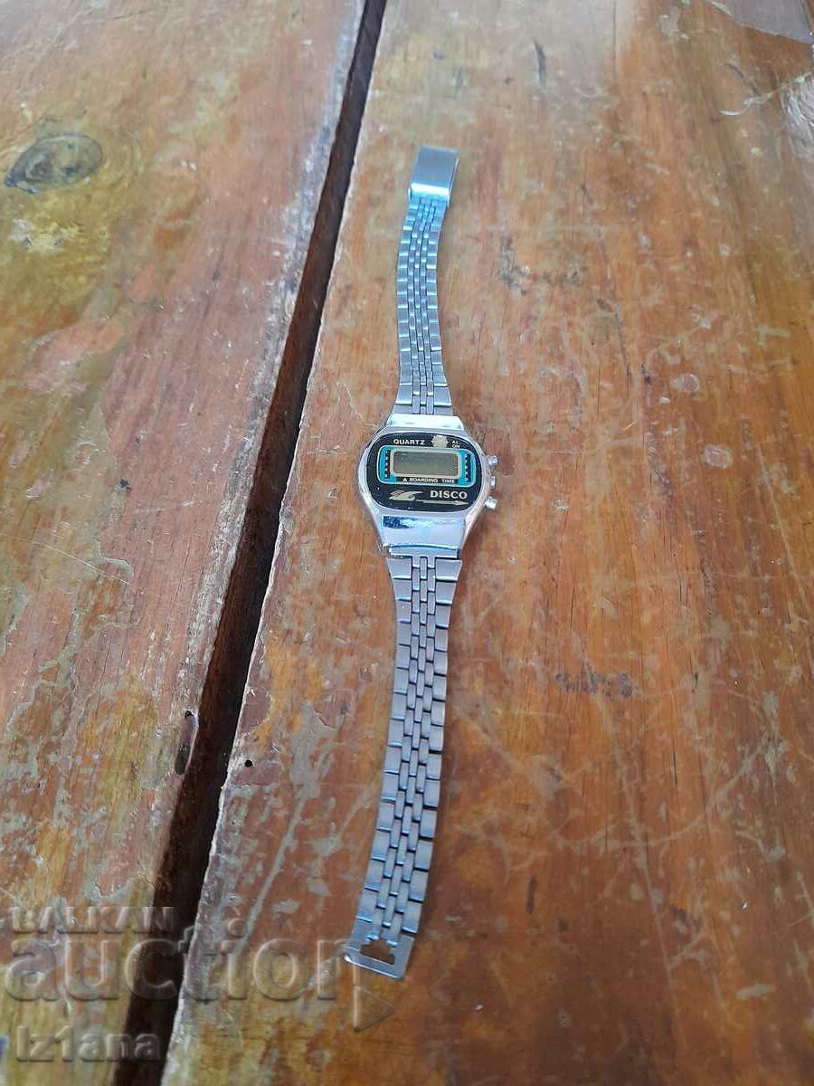 Стар електронен часовник Disco