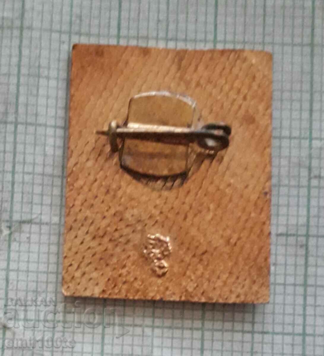 Delivery of Badge - Fair Plovdiv 1972 Delivery of Badge - Fair Plovdiv 1972