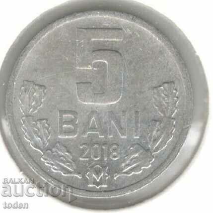 Moldova-5 Bani-2018-KM# 2 Moldova-5 Bani-2018-KM# 2