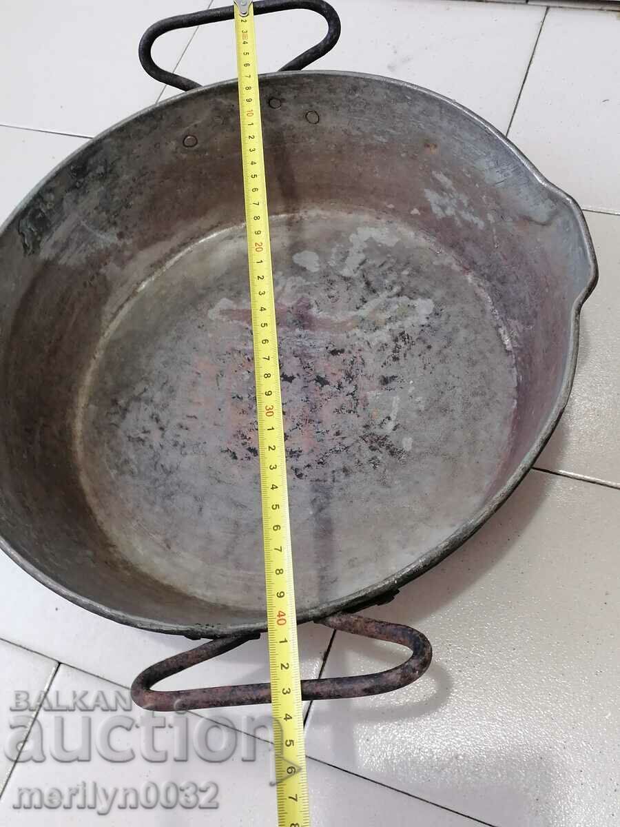 Παλιός χάλκινος δίσκος χάλκινη κατσαρόλα χάλκινος, δίσκος, κατσαρόλα - 6 Παλιός χάλκινος δίσκος χάλκινη κατσαρόλα χάλκινος, δίσκος, κατσαρόλα - 6