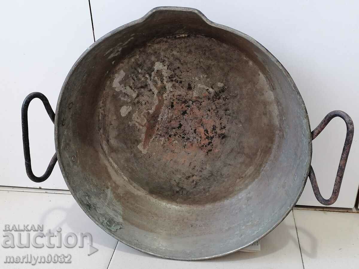 Παλιός χάλκινος δίσκος χάλκινη κατσαρόλα χάλκινος, δίσκος, κατσαρόλα - 7 Παλιός χάλκινος δίσκος χάλκινη κατσαρόλα χάλκινος, δίσκος, κατσαρόλα - 7