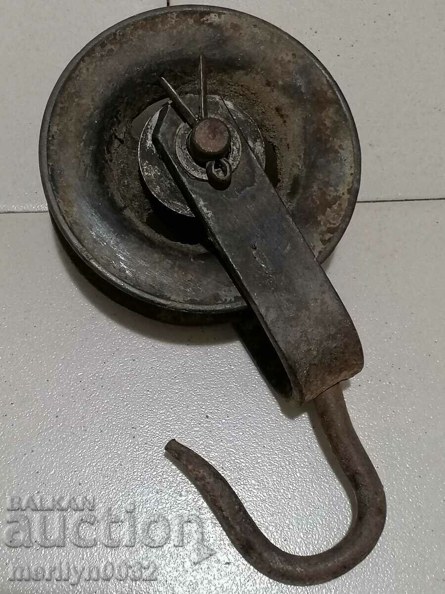 Auction Pulley for weights roll polyspast hook hook Auction Pulley for weights roll polyspast hook hook