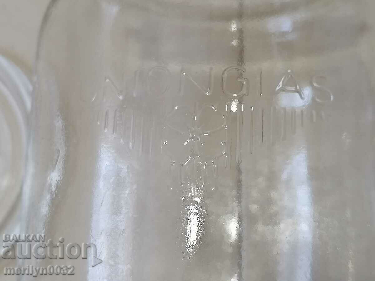 Old German glass jar, 1930s - 5 Old German glass jar, 1930s - 5