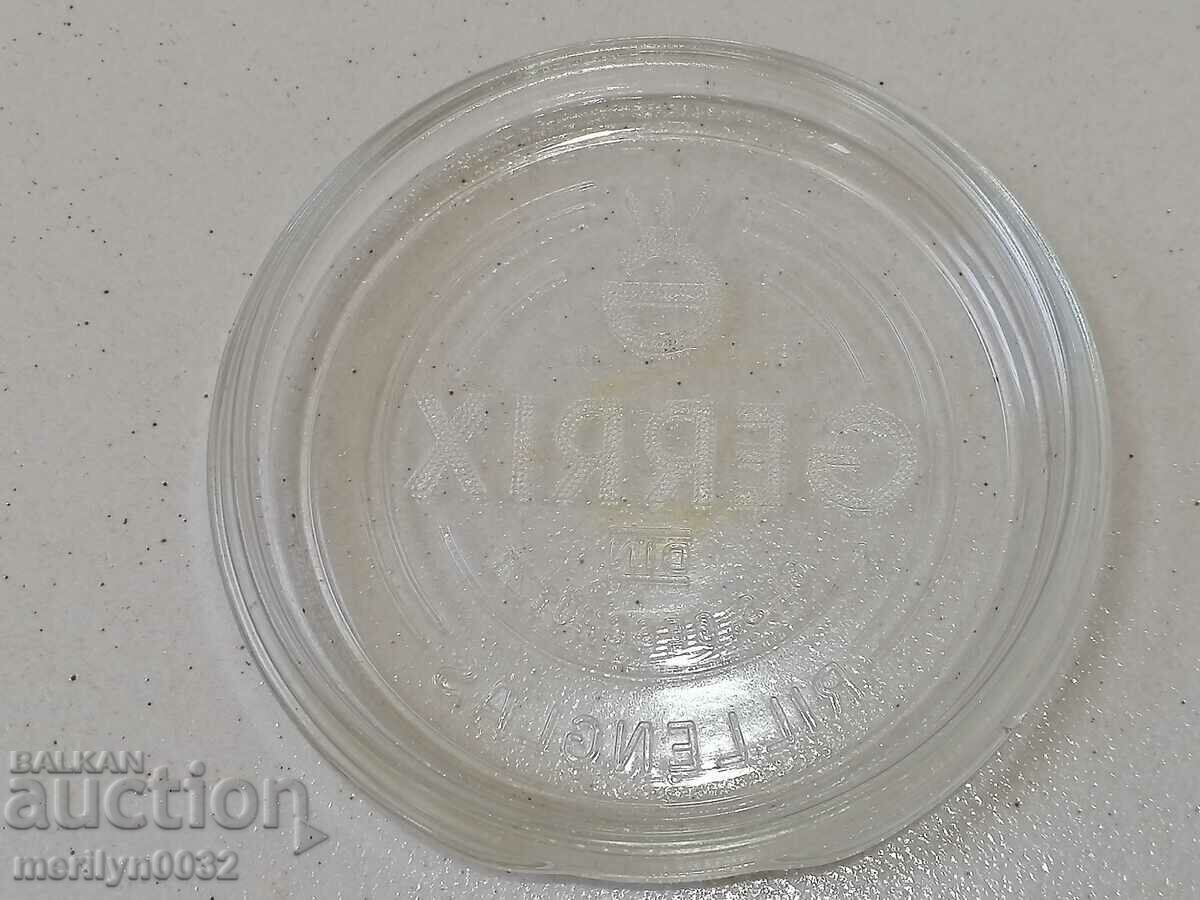 Old German glass jar, 1930s - 7 Old German glass jar, 1930s - 7