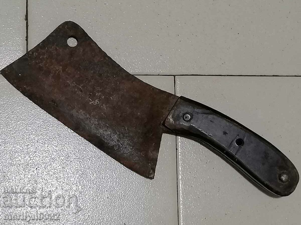 Old forged saber, axe, axe, knife, machete - 6 Old forged saber, axe, axe, knife, machete - 6