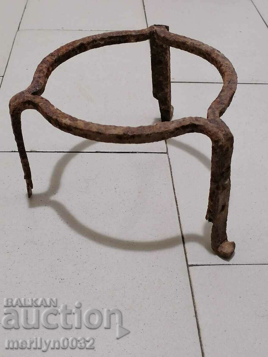 Auction Antique wrought iron stove, hearth, grill, wrought iron fire pit Auction Antique wrought iron stove, hearth, grill, wrought iron fire pit