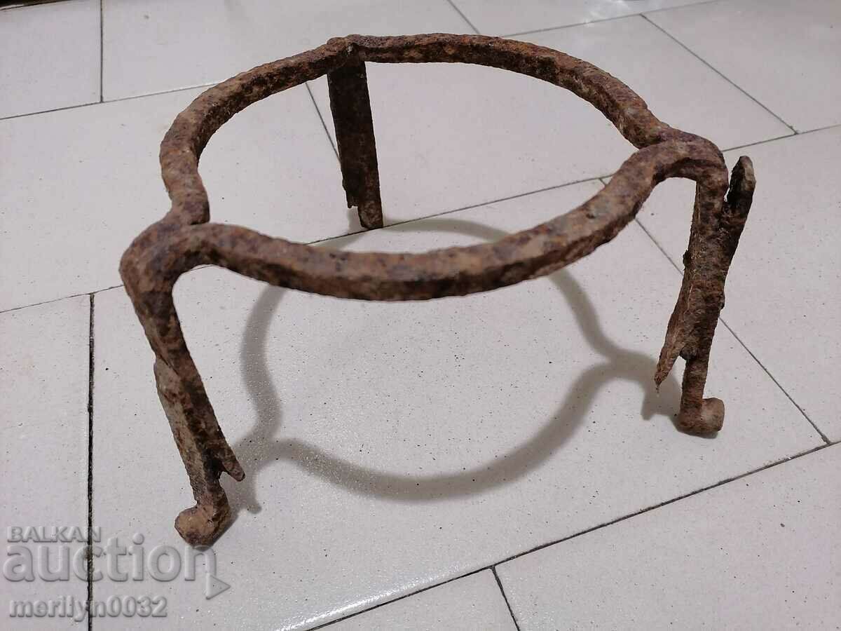 Antique wrought iron stove, hearth, grill, wrought iron fire pit - 6 Antique wrought iron stove, hearth, grill, wrought iron fire pit - 6