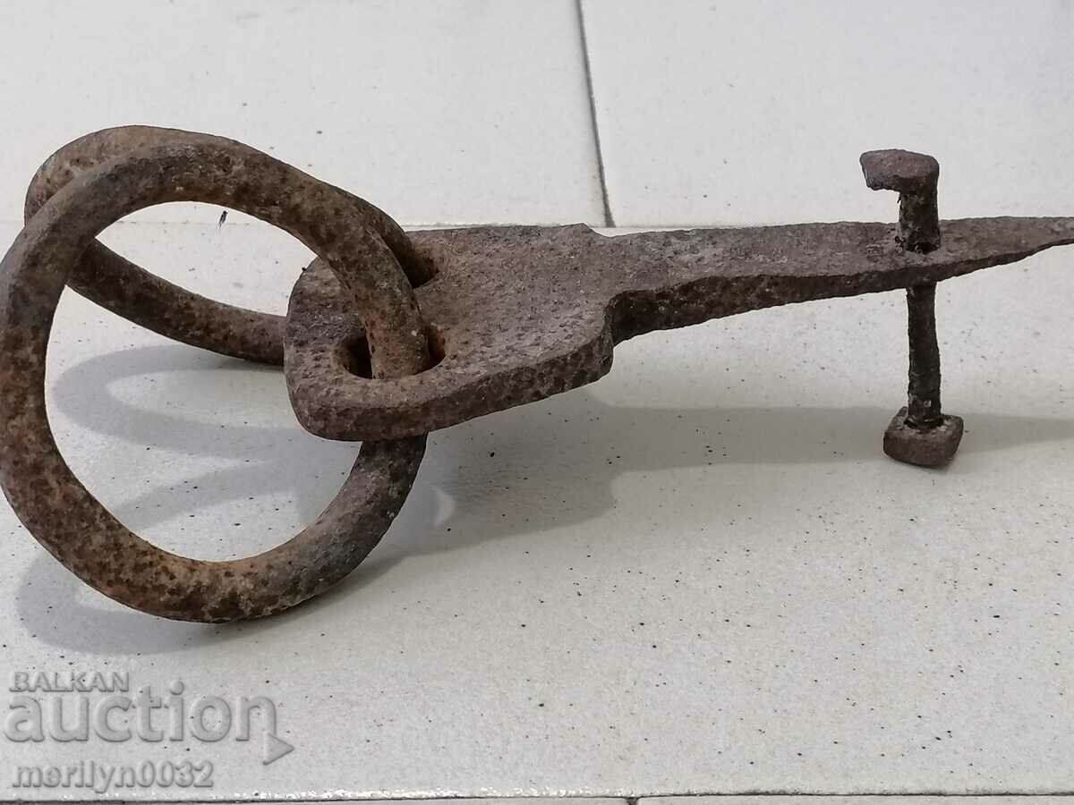 Παράδοση Μεταλλικά δαχτυλίδια, σφυρήλατο σίδερο οκ για καρότσι