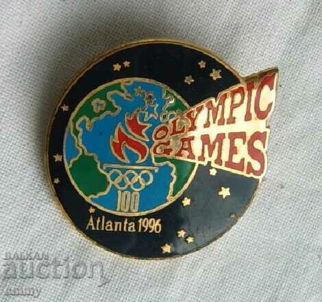 Atlanta 1996 Olympic Games Badge with price 12.00 BGN | € 6.14
