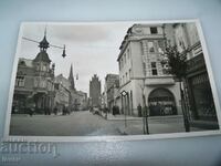 Стара немска картичка улица Адолф Хитлер  1937г.