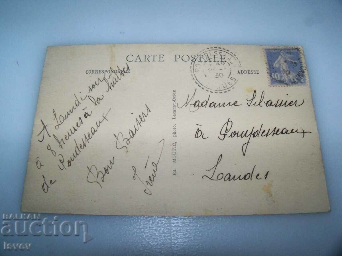 Carte poștală veche din Lacanau Franța. - 5 Carte poștală veche din Lacanau Franța. - 5