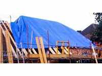cloth, cover, tarpaulin awning for shed from 2 to 15 m.