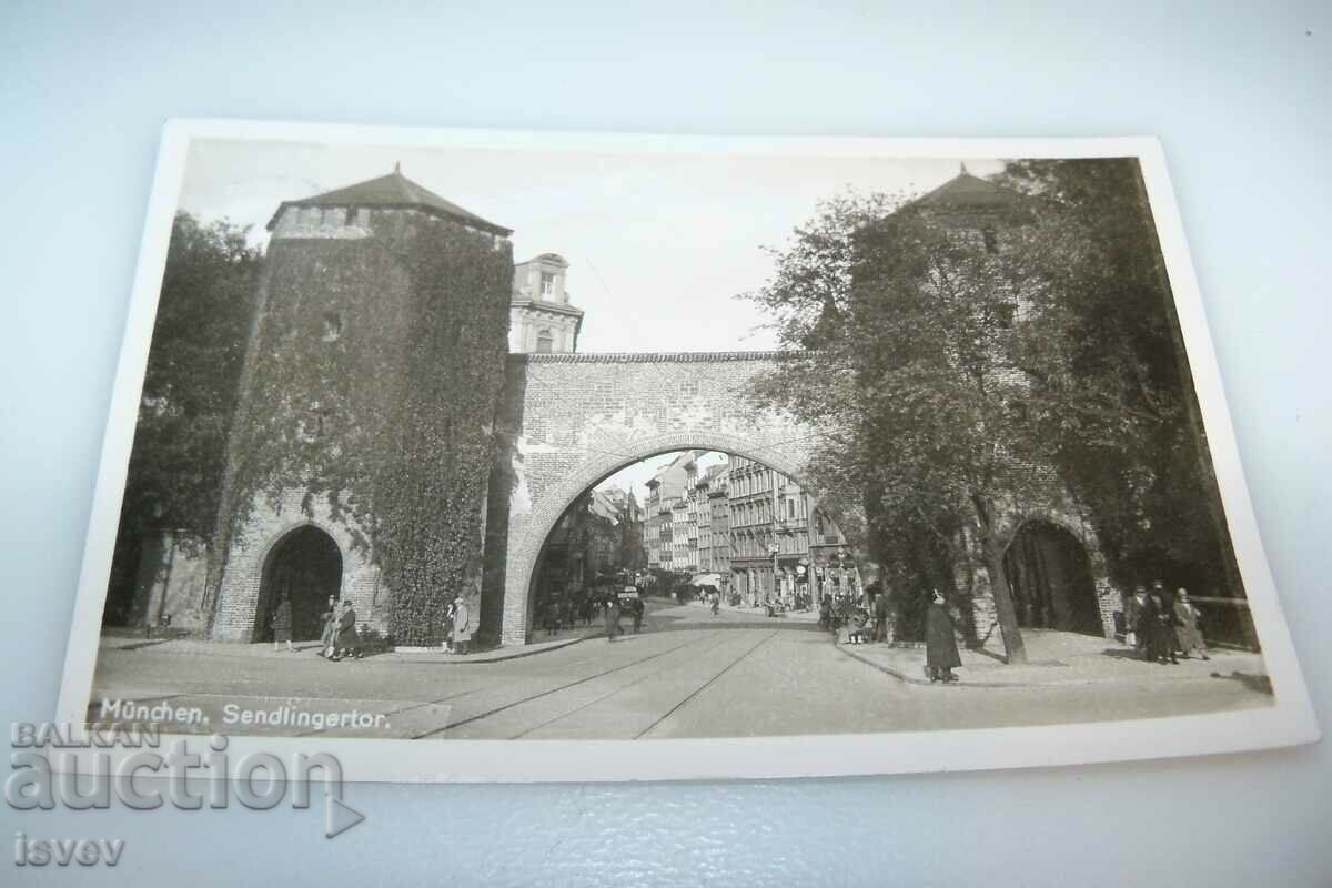 Carte poștală veche Sendlinger tor, München 1938. cu preț 20.00 BGN | € 10.23 Carte poștală veche Sendlinger tor, München 1938. cu preț 20.00 BGN | € 10.23