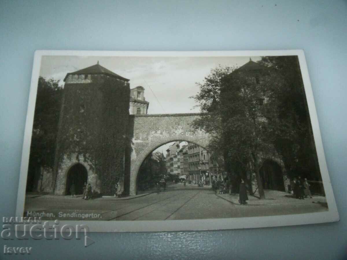 Carte poștală veche Sendlinger tor, München 1938. - 5 Carte poștală veche Sendlinger tor, München 1938. - 5