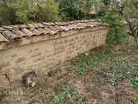 Brick, adobe bricks, stucco, fence wall