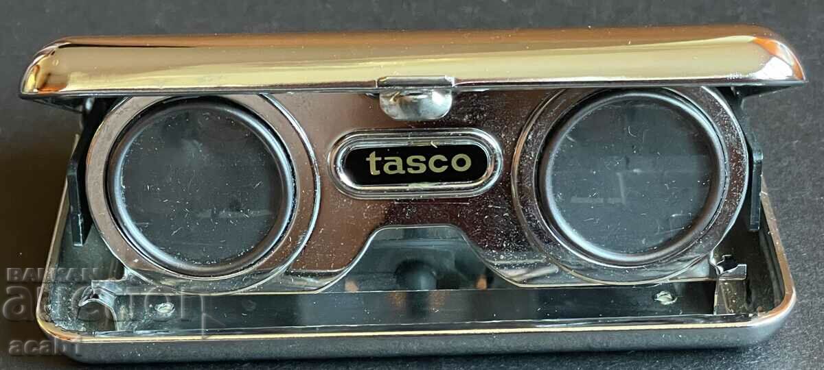 Vintage Tasco Japan Folding Sports Opera Binoculars with price 24.99 BGN | € 12.78 Vintage Tasco Japan Folding Sports Opera Binoculars with price 24.99 BGN | € 12.78