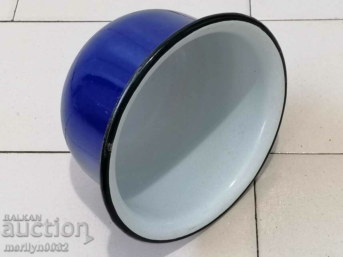 Auction  Enameled jug, jug, pot, enameled pot, lid, USSR enamel