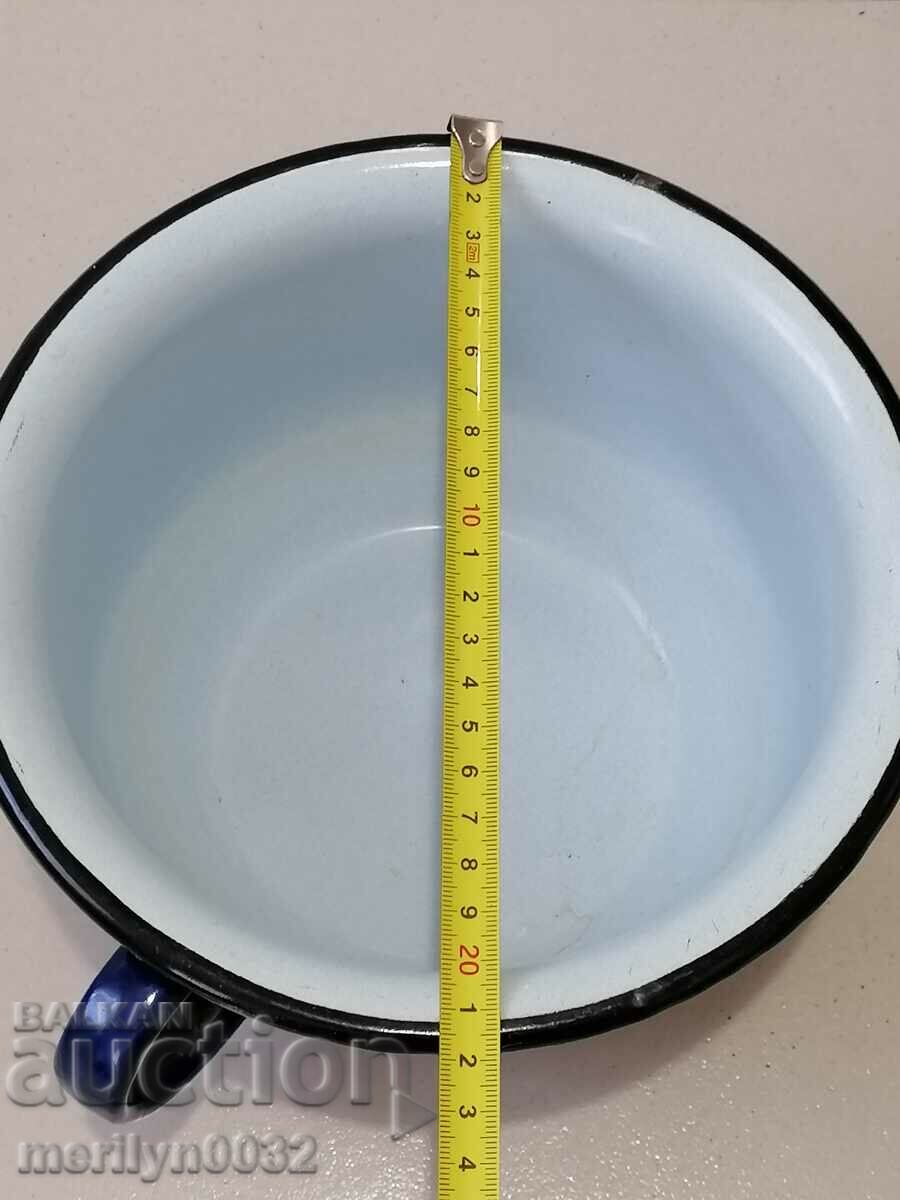 Delivery of Enameled jug, jug, pot, enameled pot, lid, USSR enamel
