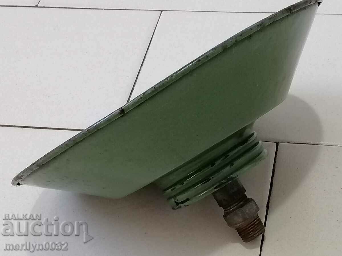 Old lamp reflector enamel stand with price 49.00 BGN | € 25.05 Old lamp reflector enamel stand with price 49.00 BGN | € 25.05