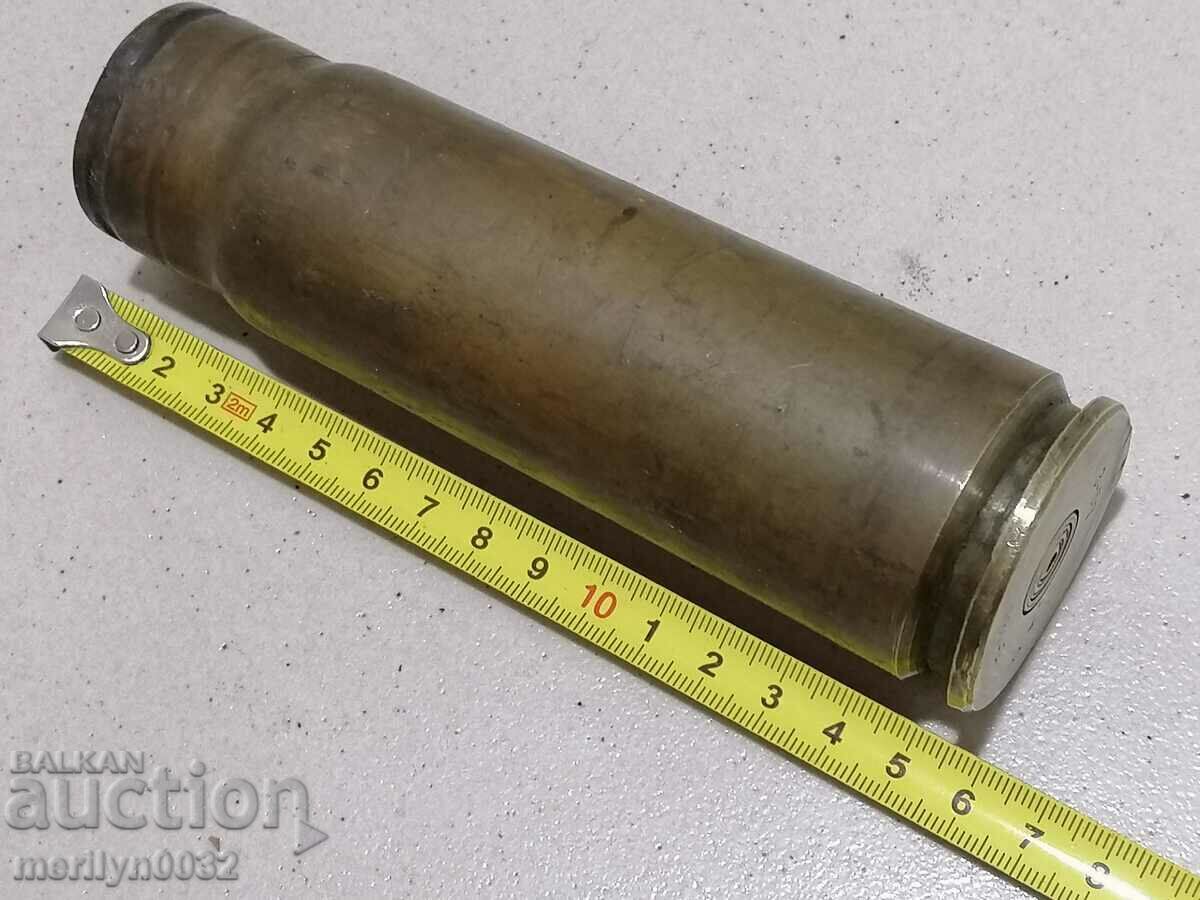 Old casing from a 40mm machine gun shell with price 68.00 BGN | € 34.77