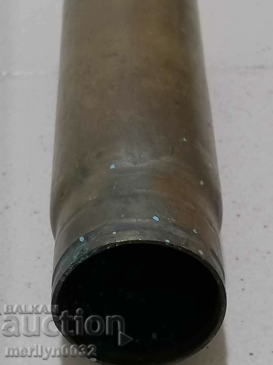 Old casing from a 40mm machine gun shell - 6