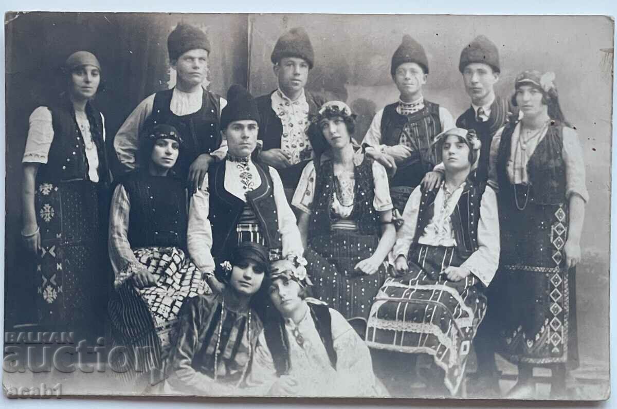 Young people in costumes 40