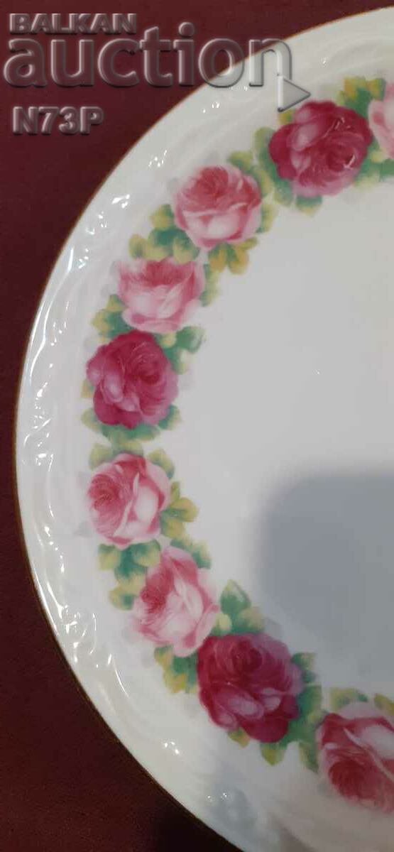 OLD PORCELAIN PLATE. COLLECTION. MARKING. with price 15.00 BGN | € 7.67 OLD PORCELAIN PLATE. COLLECTION. MARKING. with price 15.00 BGN | € 7.67