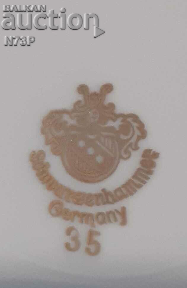 OLD PORCELAIN PLATE. COLLECTION. MARKING. - 6 OLD PORCELAIN PLATE. COLLECTION. MARKING. - 6