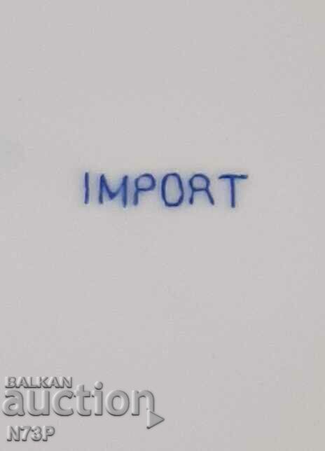 PLATĂ VECHE DE PORȚELAN. COLECȚIE.JAPONIA. - 6