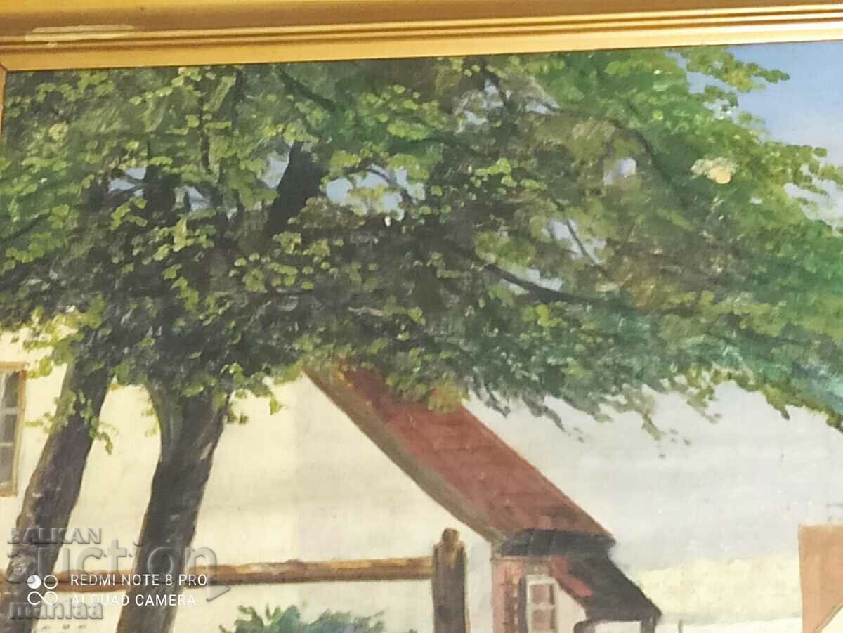 Голяма Красива картина масло върху платно - 5