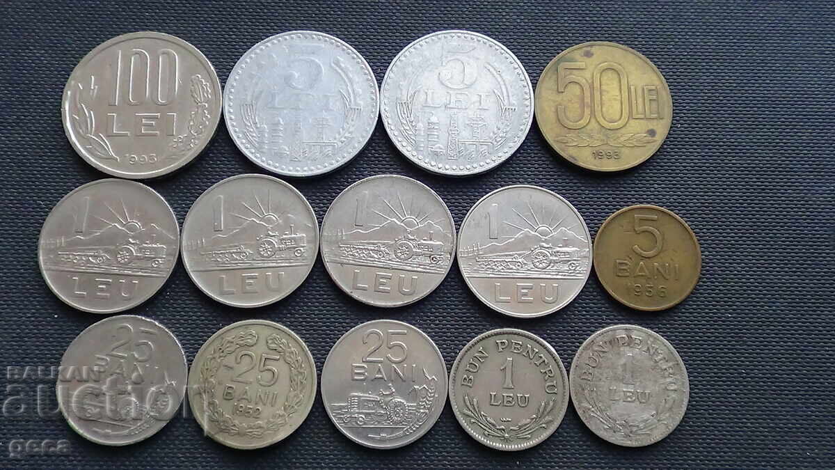 Лот монети Румъния 14 броя - 5