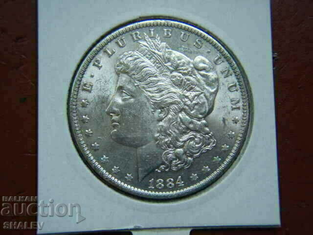 1 Dollar 1884 O United States of America - AU+ - 7 1 Dollar 1884 O United States of America - AU+ - 7