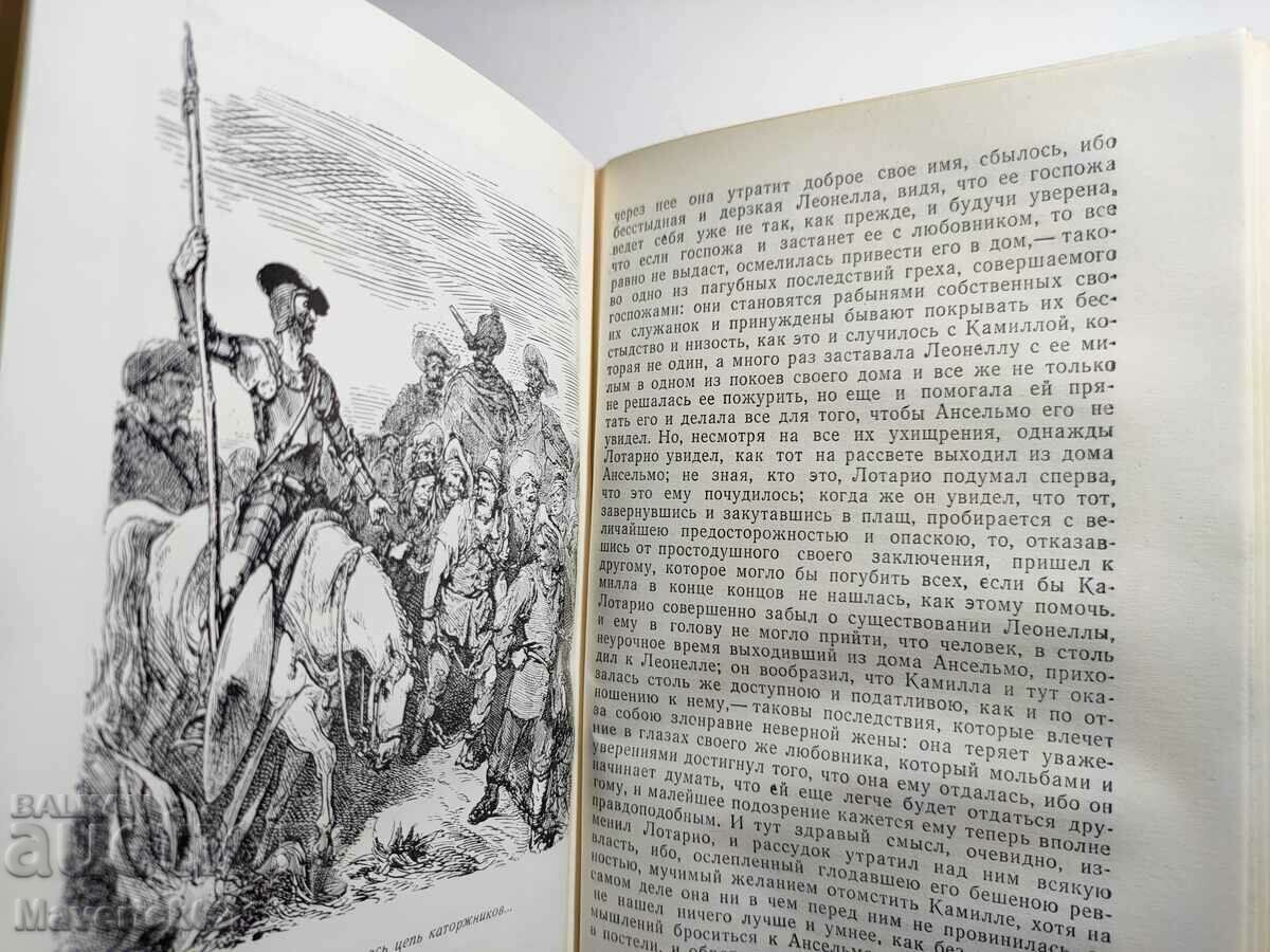 Delivery of Don Quixote in Russian volume one and two