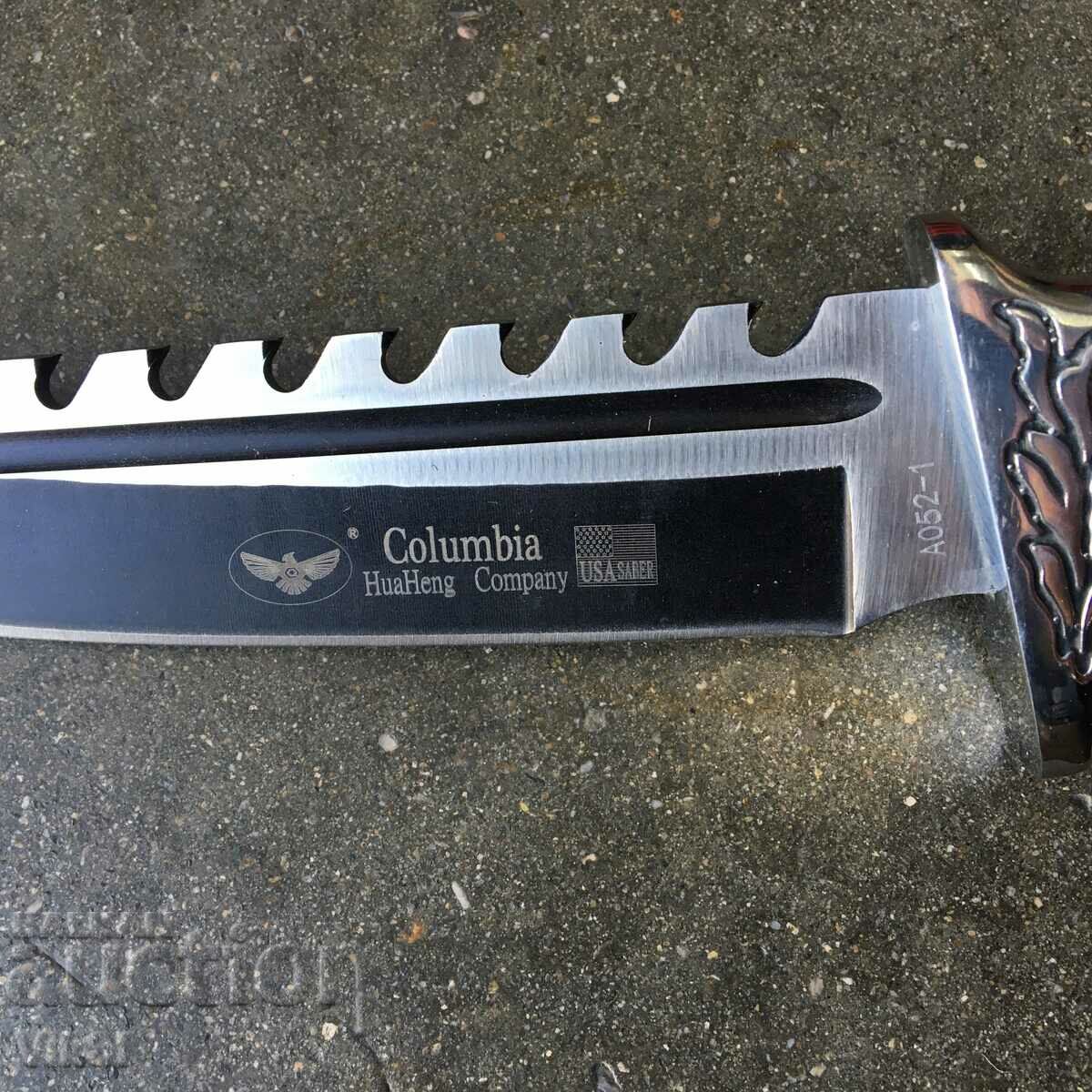 Μεγάλο κυνηγετικό μαχαίρι COLUMBIA S052-2 / 170x297 με τιμή 20.50 BGN | € 10.48 Μεγάλο κυνηγετικό μαχαίρι COLUMBIA S052-2 / 170x297 με τιμή 20.50 BGN | € 10.48