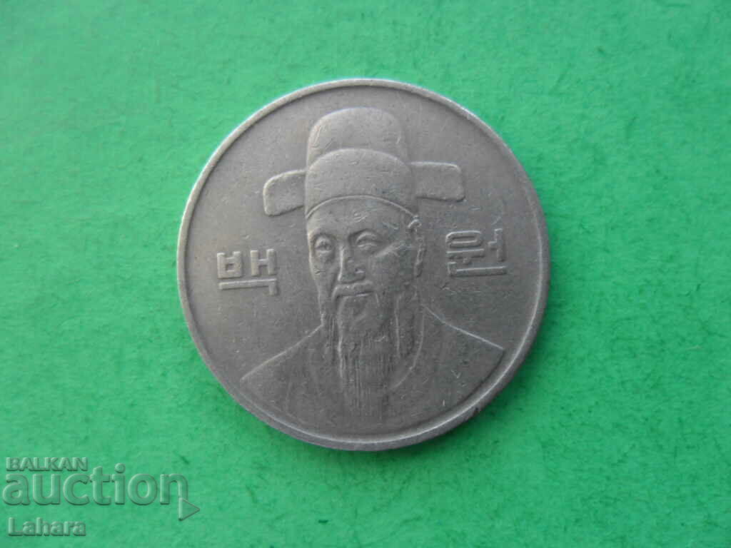 100 Won 1988 South Korea with price 1.50 BGN | € 0.77